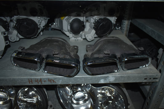 Original Mercedes AMG Auspuffblende Paar x290 Blende W167
