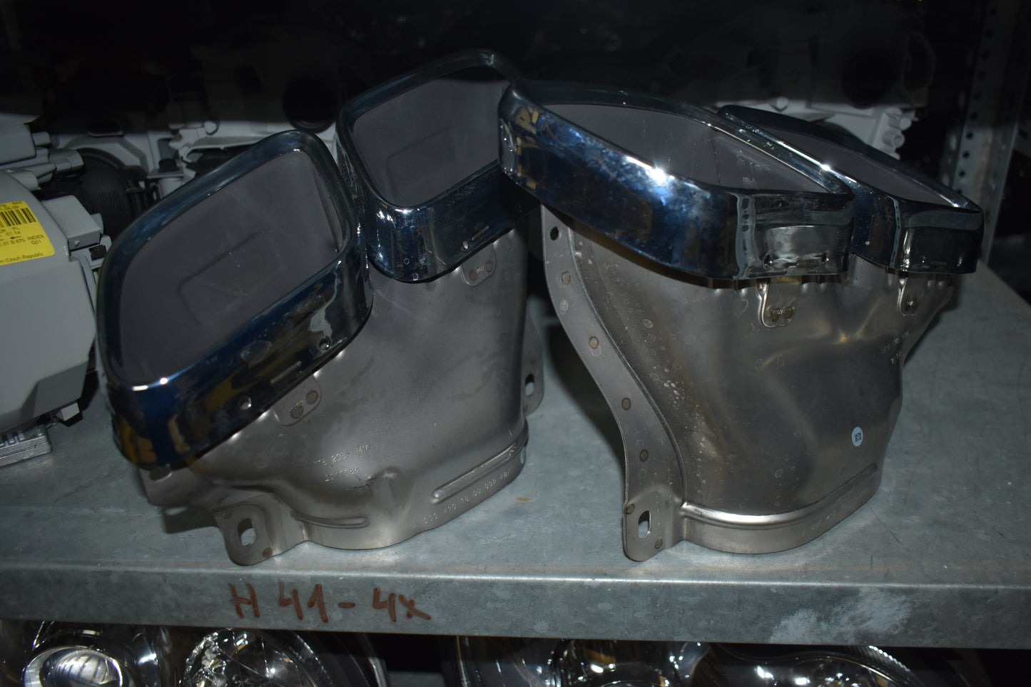 Original Mercedes AMG Auspuffblende Paar x290 Blende W167