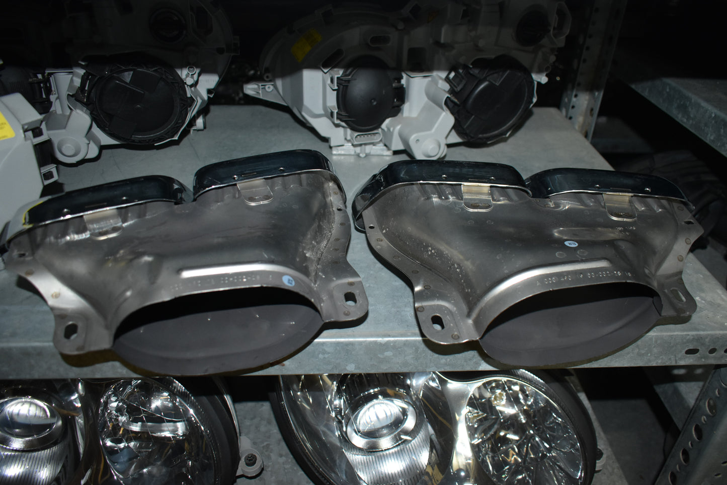 Original Mercedes AMG Auspuffblende Paar x290 Blende W167