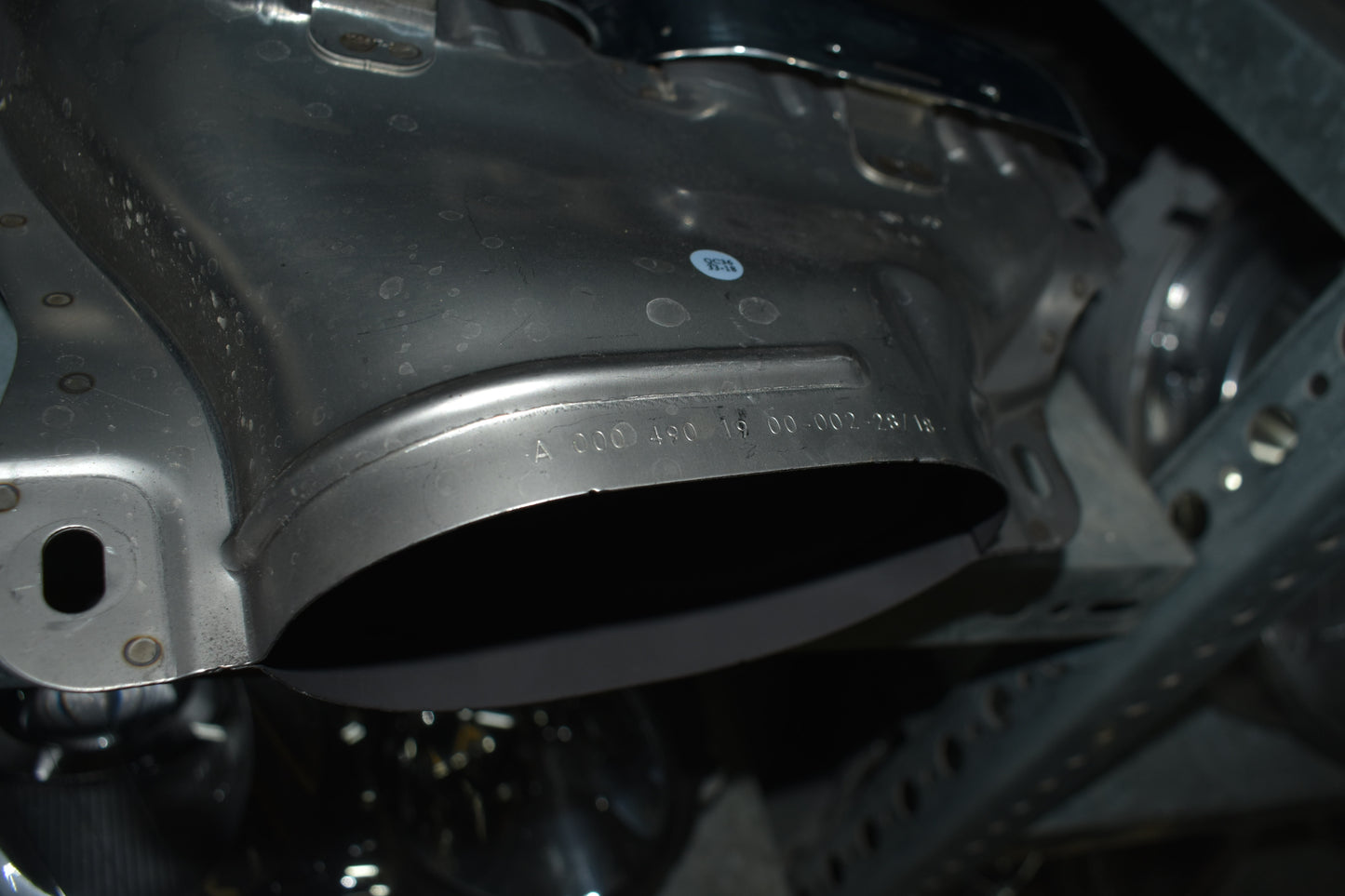 Original Mercedes AMG Auspuffblende Paar x290 Blende W167
