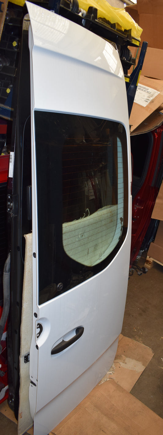 Original Mercedes w907 w910 Sprinter Hecktür Tür hinten a9077405400 Arktikweiss