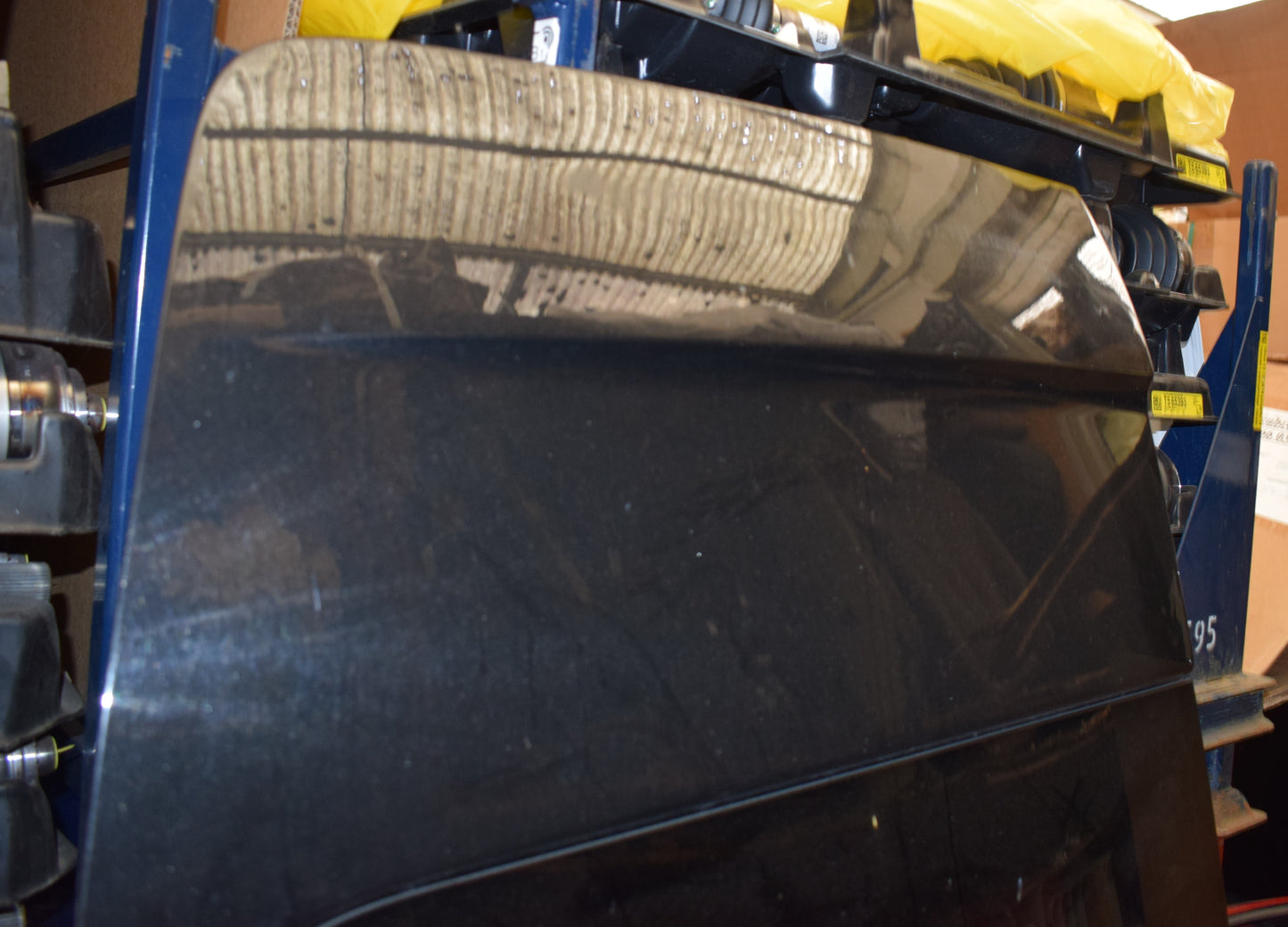 Original Mercedes w907 w910 Sprinter Hecktür Tür hinten a9077405500 Obsidianschwarz