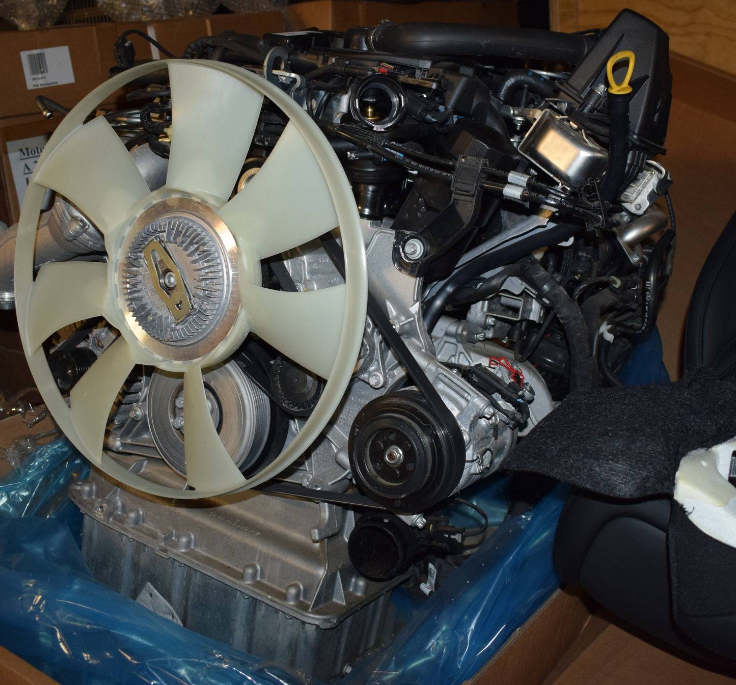 Original Mercedes w907 Sprinter 2,2l OM651 Motor 651.958 ca. 100KM!!