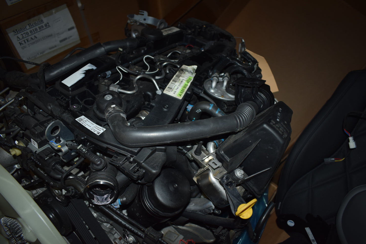 Original Mercedes w907 Sprinter 2,2l OM651 Motor 651.958 ca. 100KM!!