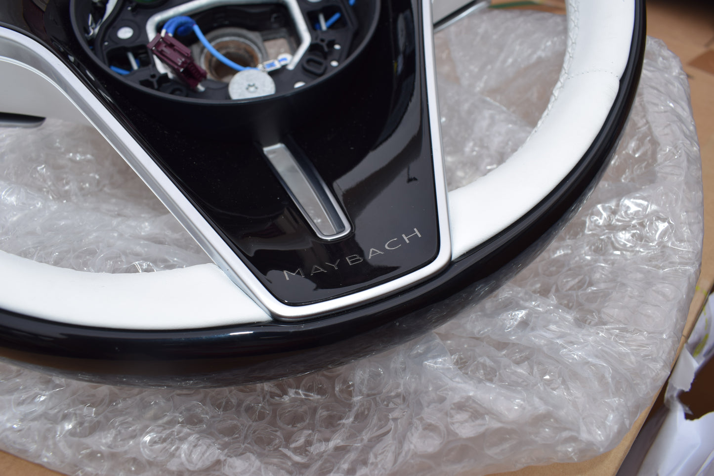 Original Mercedes Holz Lenkrad Holzlenkrad w223 S Klasse Maybach