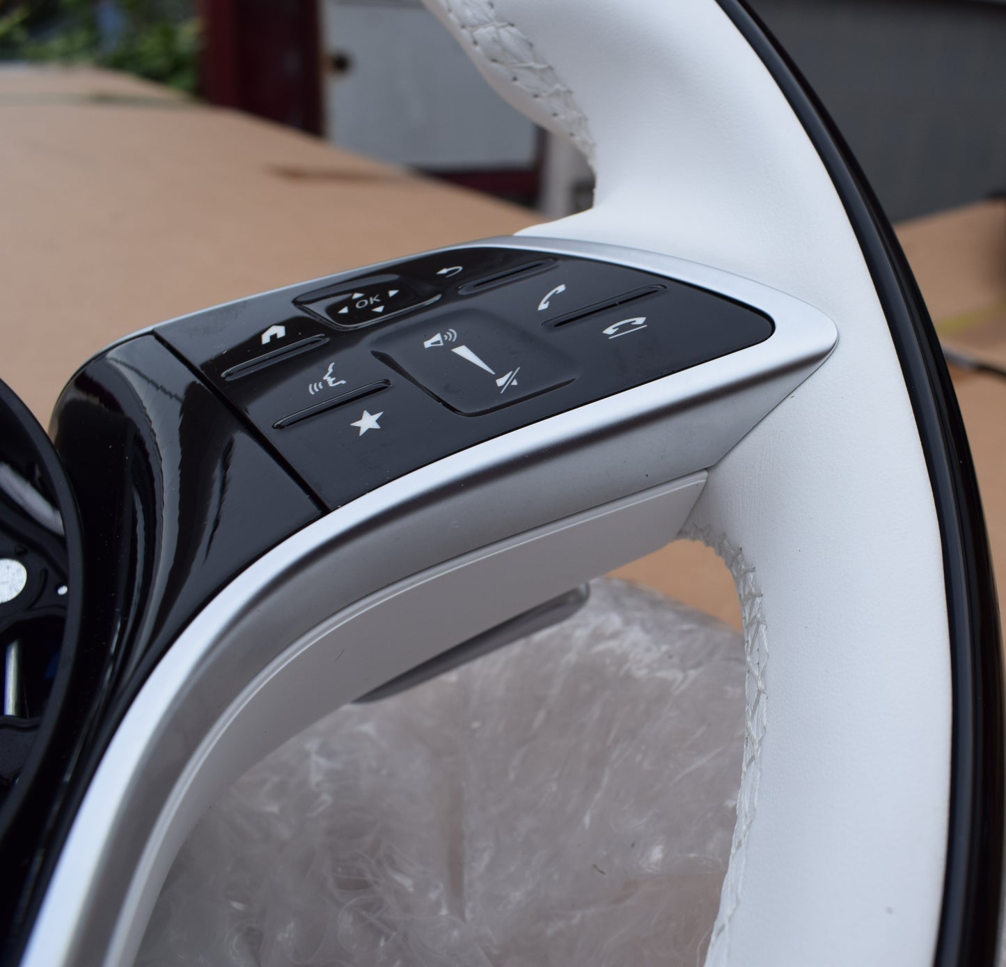 Original Mercedes Holz Lenkrad Holzlenkrad w223 S Klasse Maybach