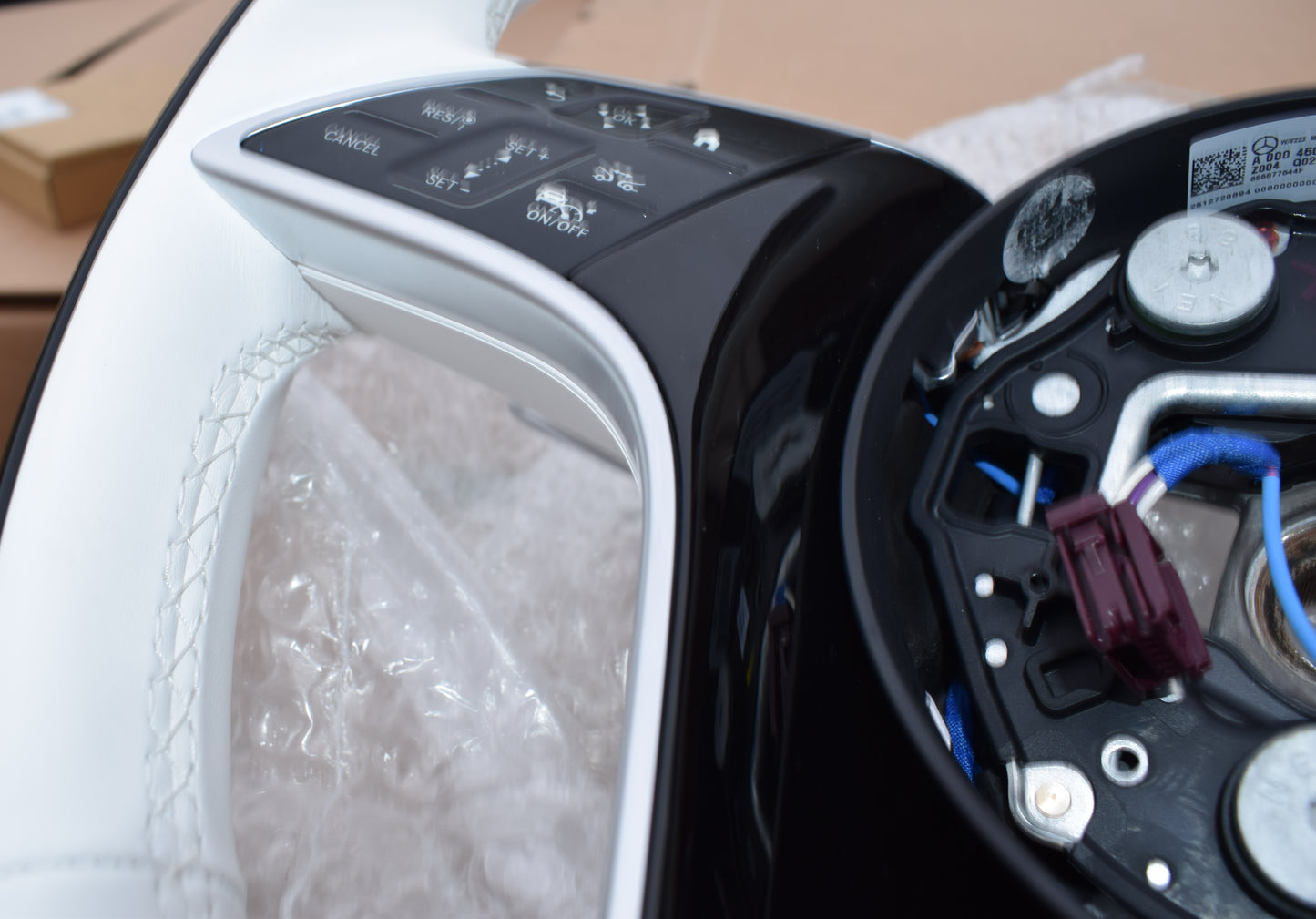 Original Mercedes Holz Lenkrad Holzlenkrad w223 S Klasse Maybach