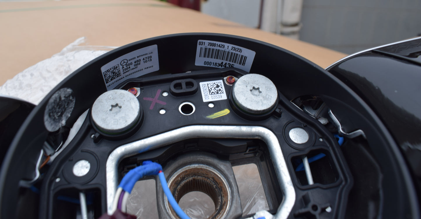 Original Mercedes Holz Lenkrad Holzlenkrad w223 S Klasse Maybach