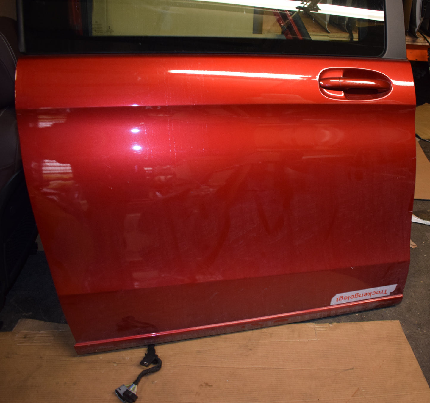 Original Mercedes w447 V Klasse Schiebetür rechts elektrisch rot a4477305000