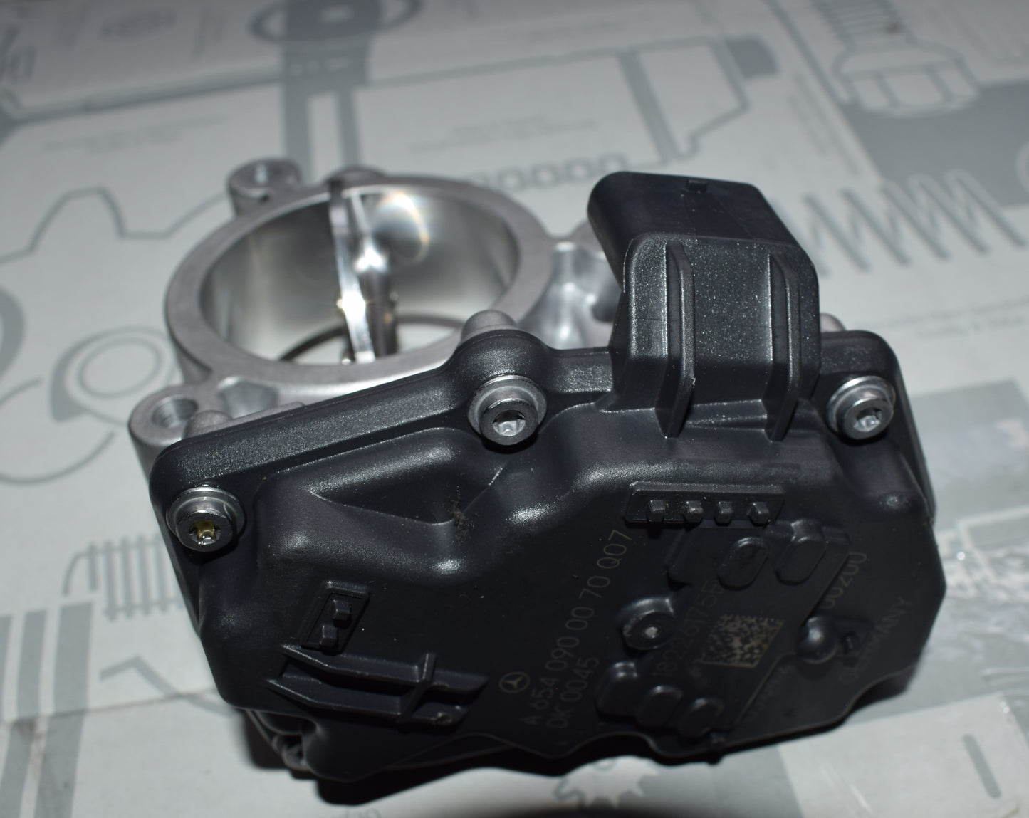 Original Mercedes Drosselklappe a6540900070 Ansaugluftdrossel OM654 OM656