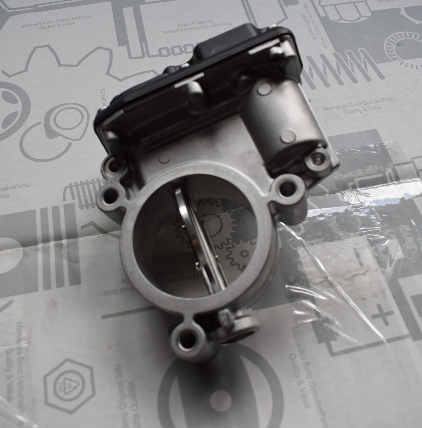 Original Mercedes Drosselklappe a6540900070 Ansaugluftdrossel OM654 OM656