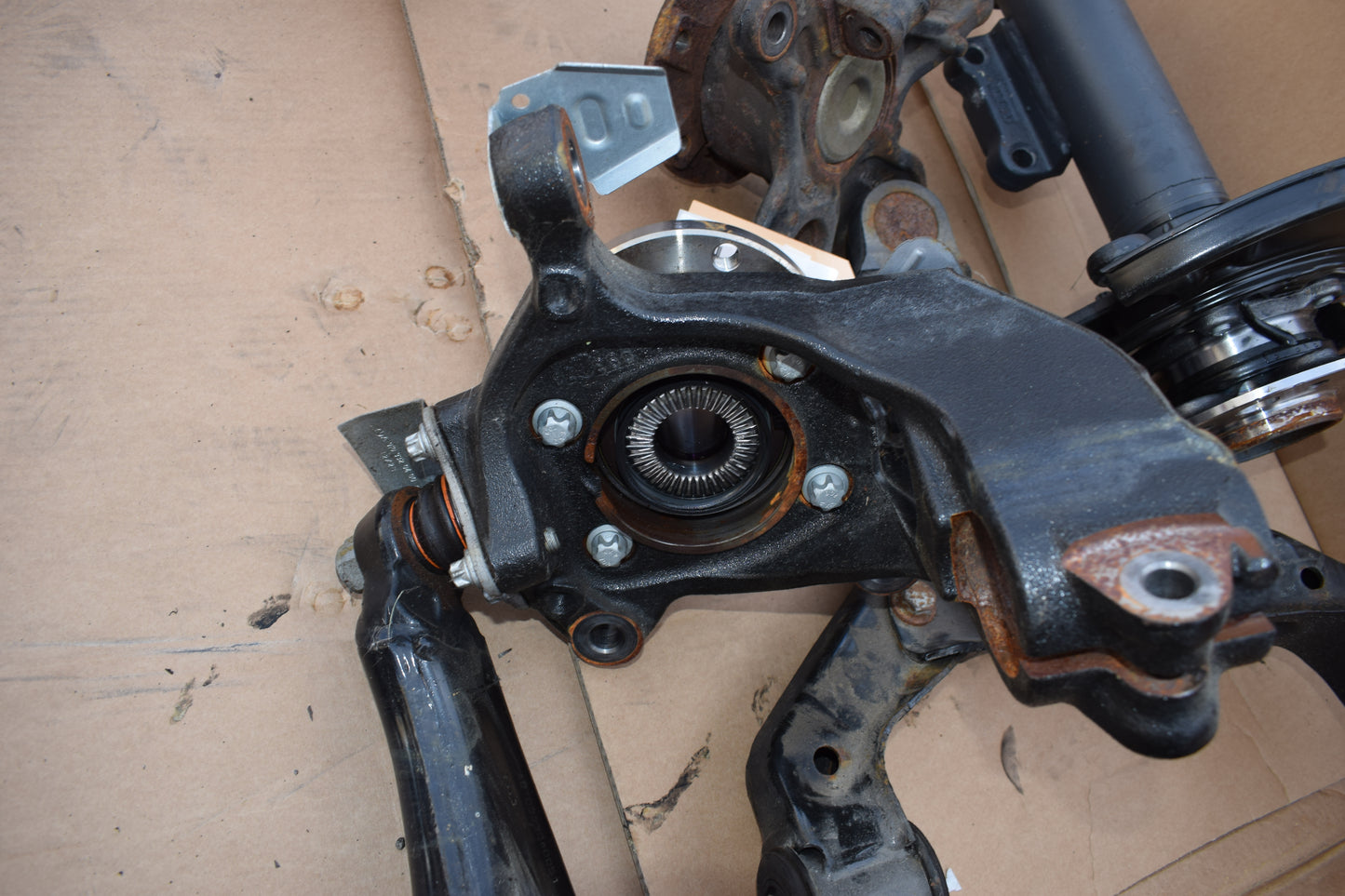 Original Mercedes Querlenker Radaufhägnung Radlager Achsschenkel w910 vorne