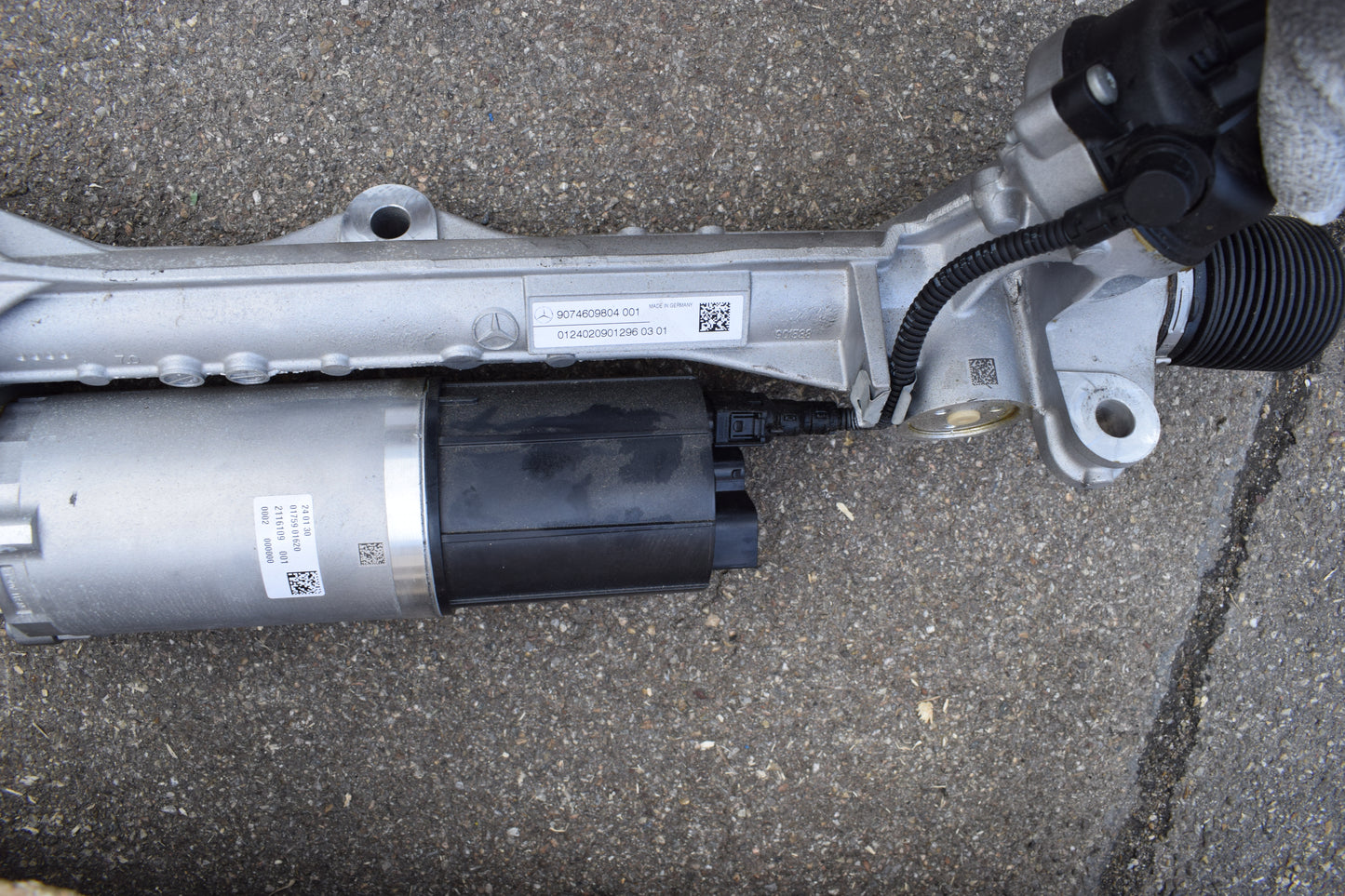 Original Mercedes Sprinter w907 Lenkgetriebe a9074609804 Lenkung
