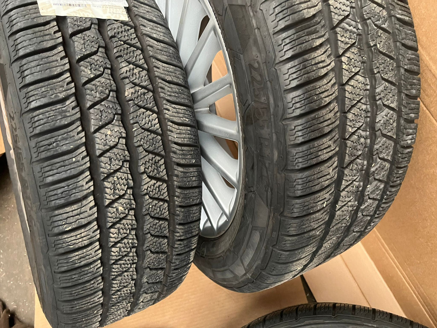 Original Mercedes w447 Räder Vito 17 Zoll Winter Continental 225