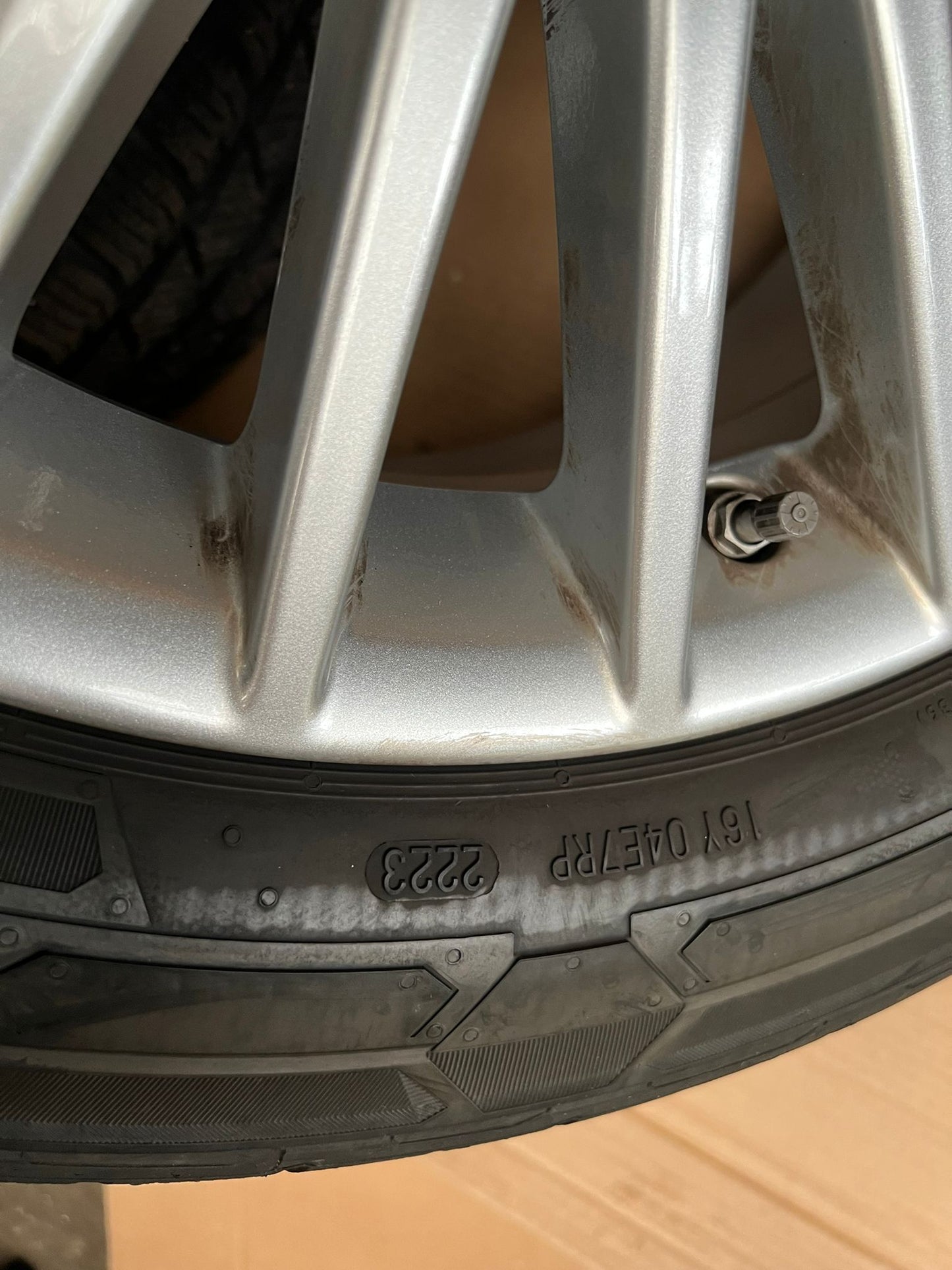 Original Mercedes w447 Räder Vito 17 Zoll Winter Continental 225